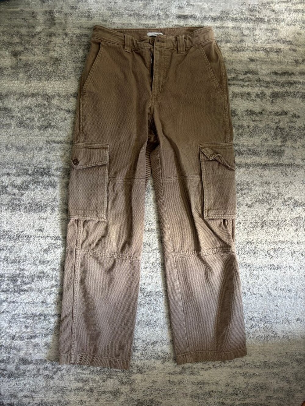 Aritiza TNA Cargo Pants, Size 0, Brown Colour